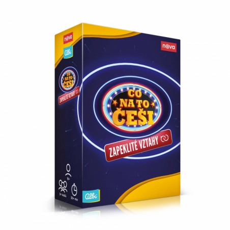Desková hra Co na to Češi – Zapeklité vztahy