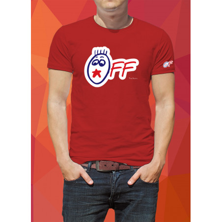 Tričko KOMUNISTI OFF červené