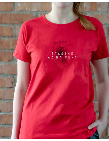 tričko Štastně až na věky - Logo filmu