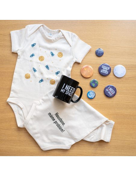 Dětské body Planetky velikost 12-18m